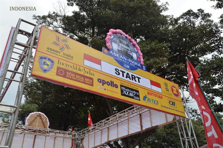 November 26, 2012. This is where the second ASEAN Car Rally got flagged off in Yogyakarta, Indonesia. 